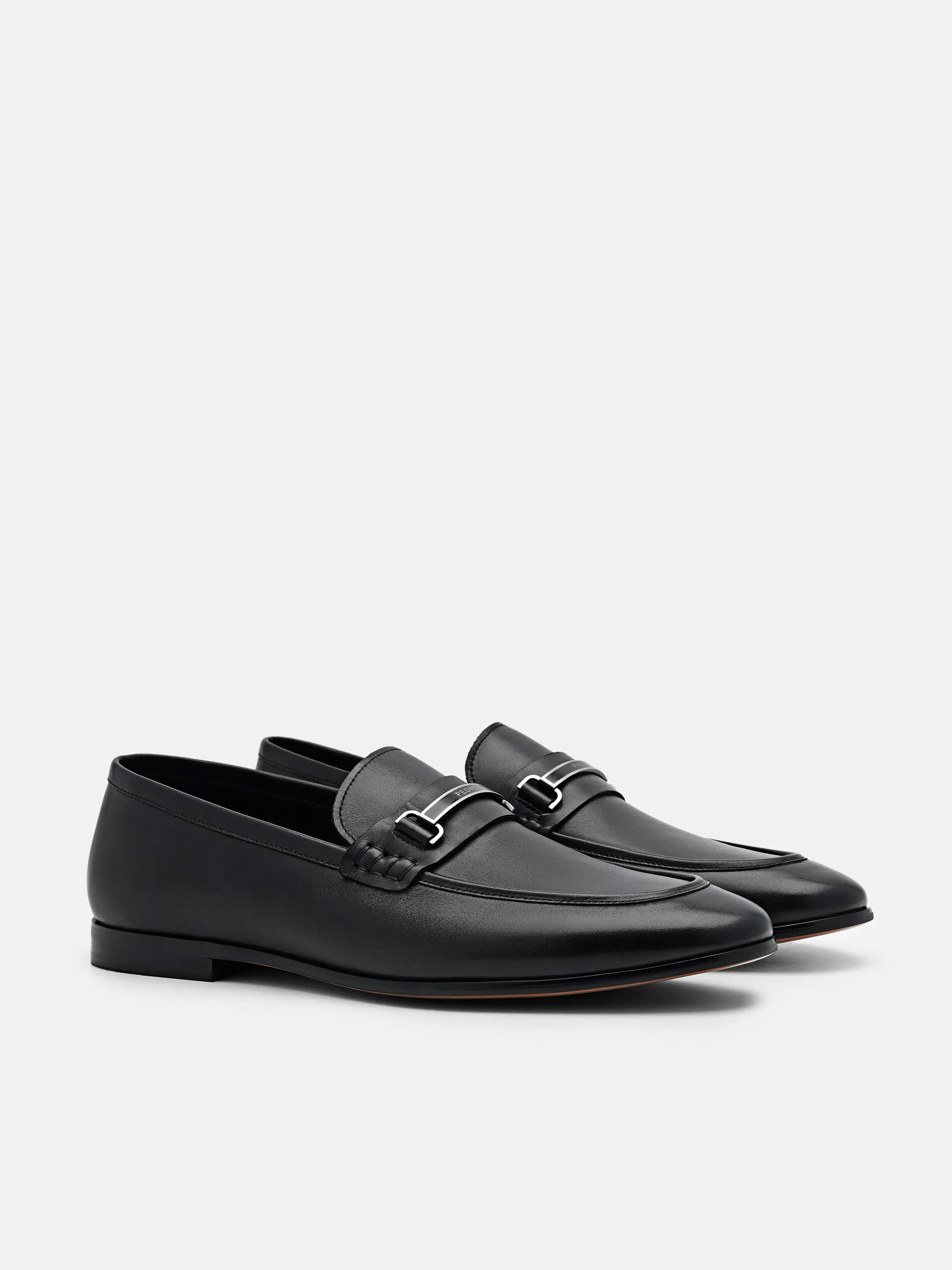 Steven Leather Loafers