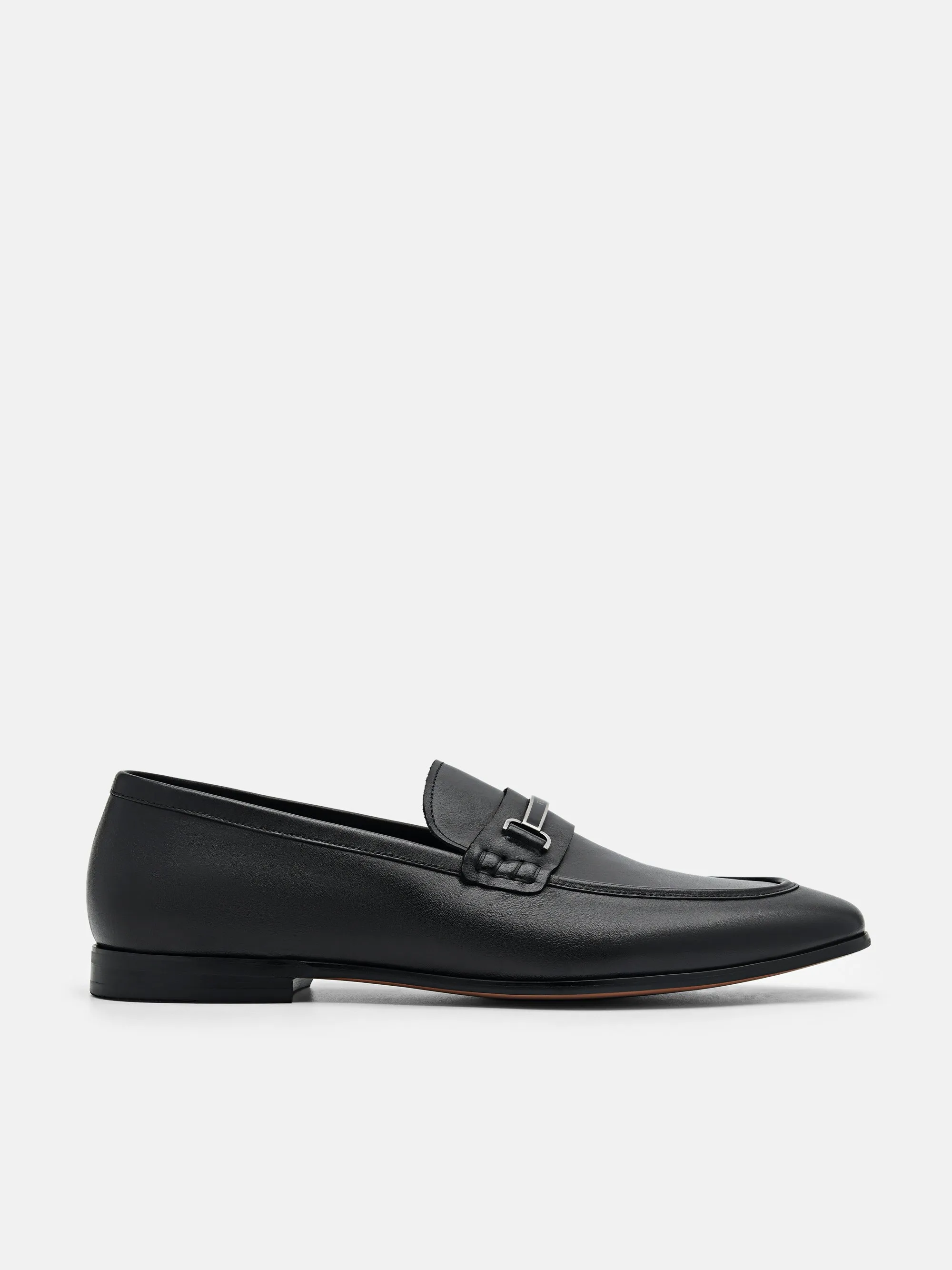 Steven Leather Loafers