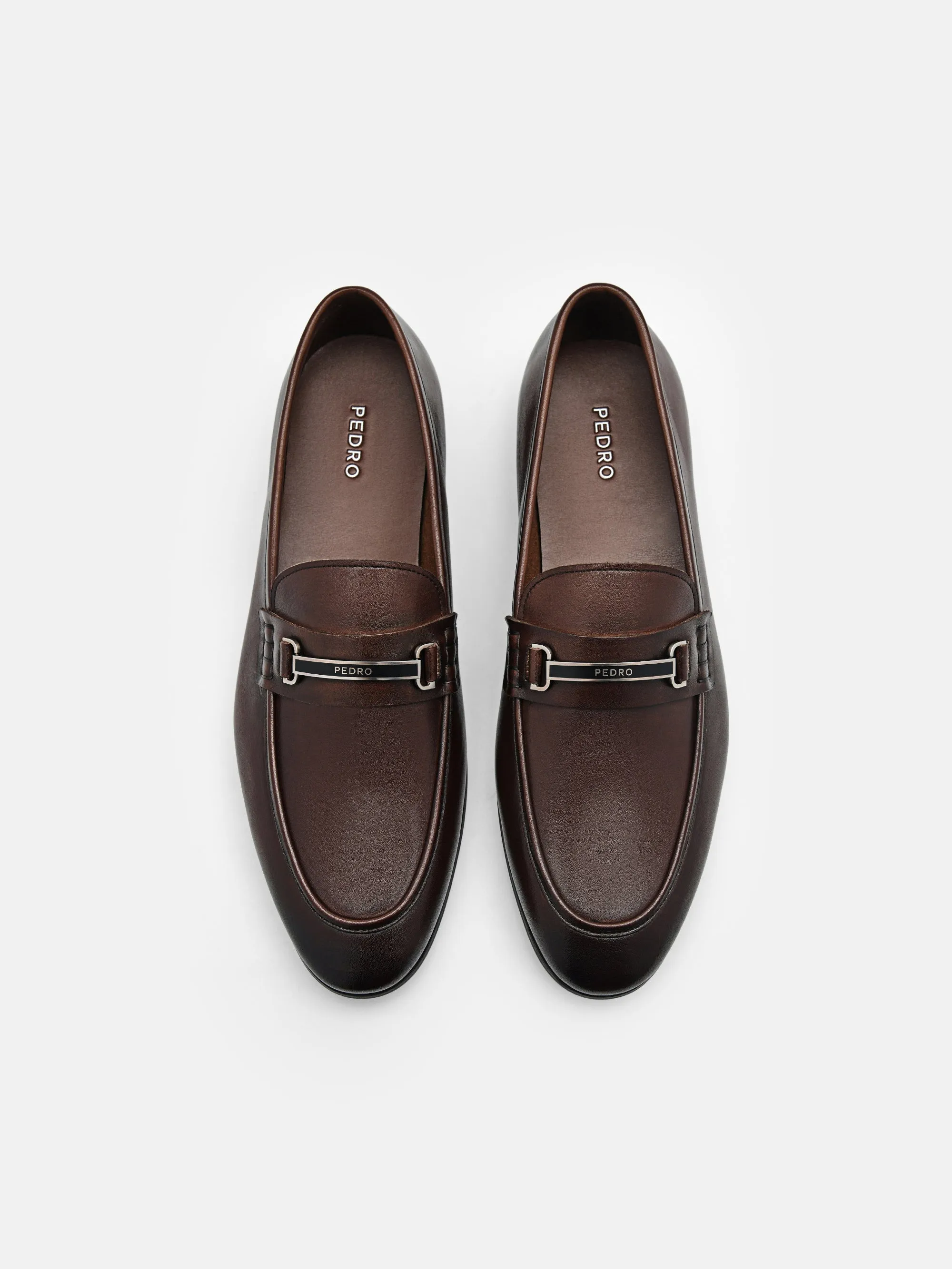 Steven Leather Loafers