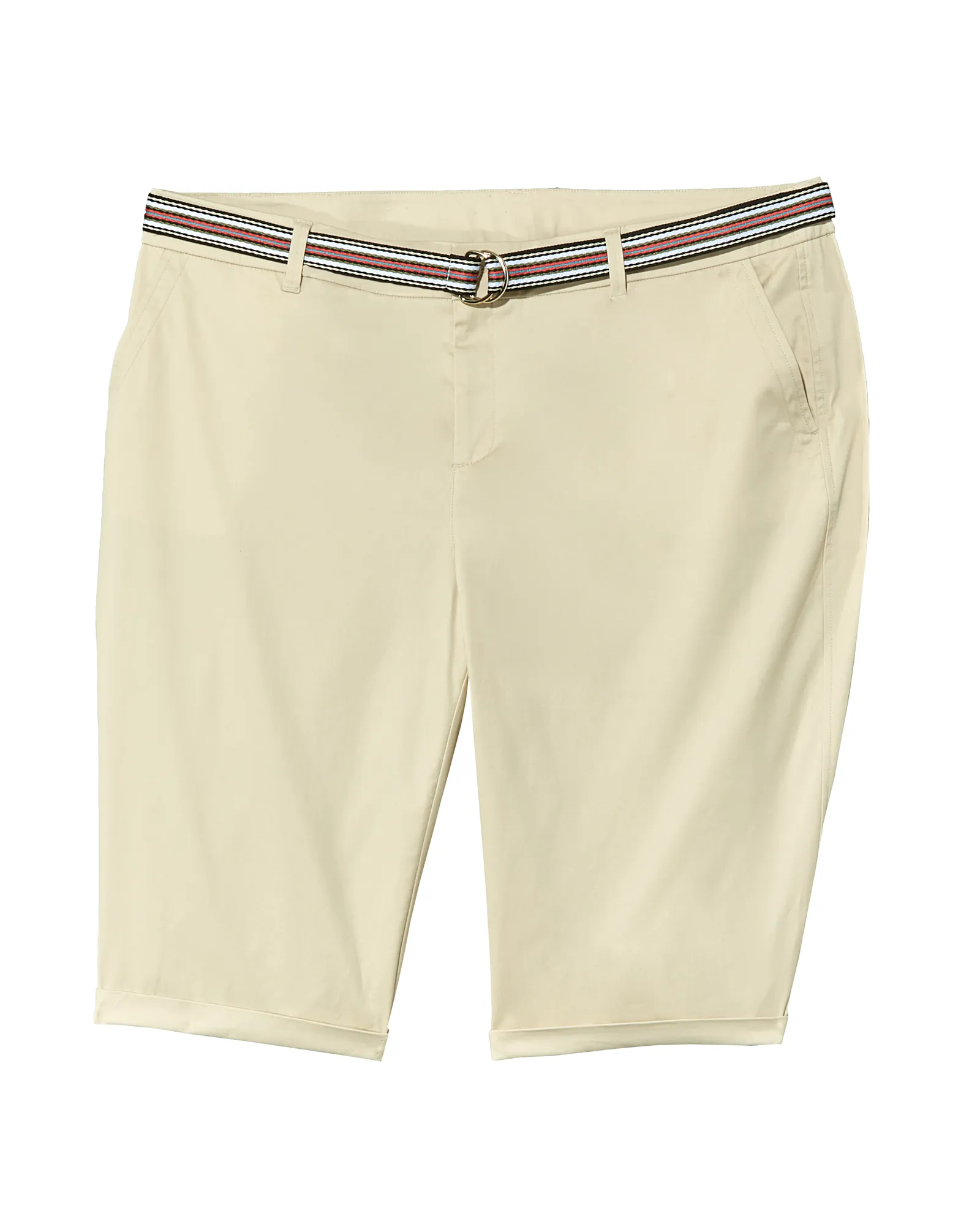 Toledo Belted Bermuda Short | Tan