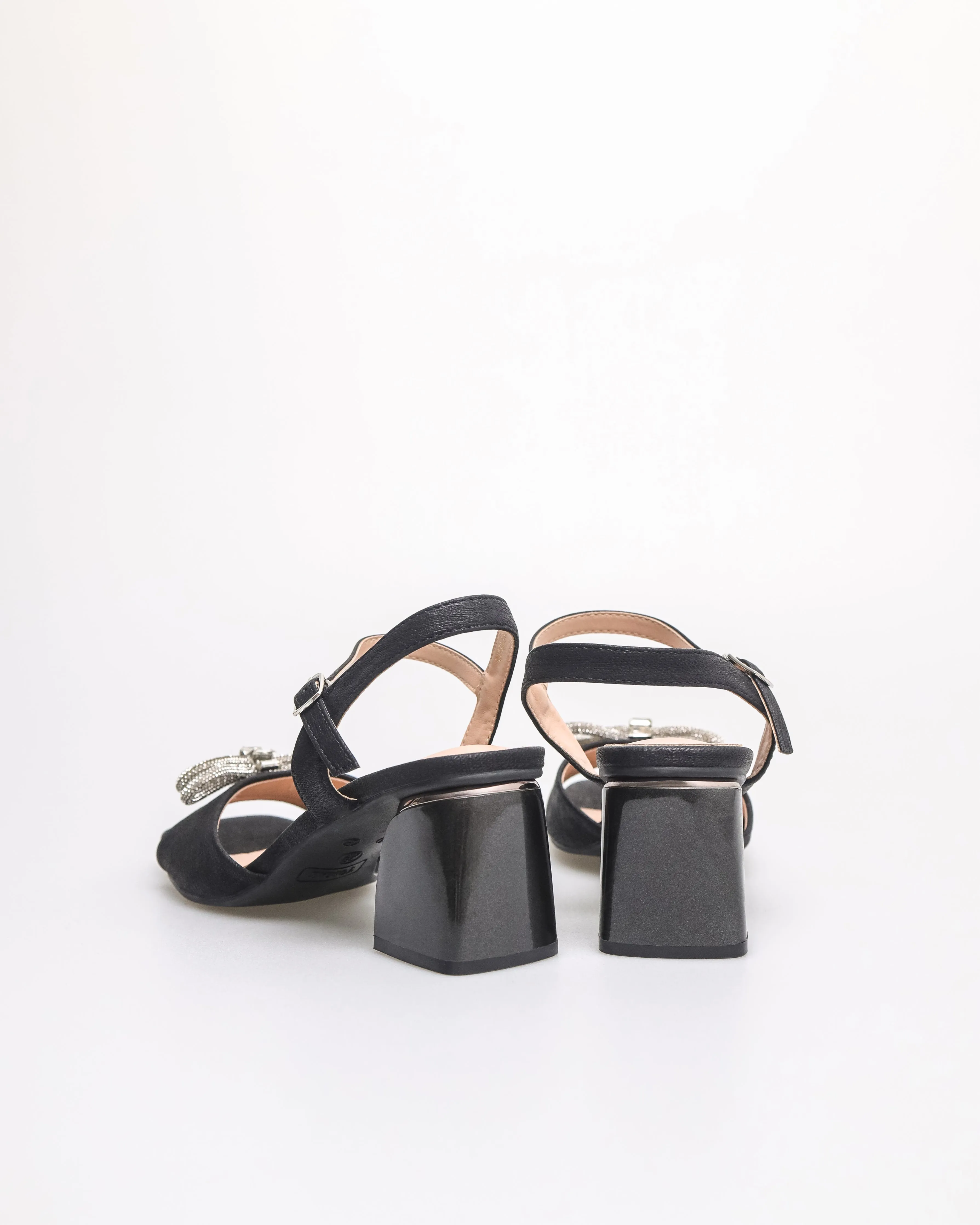 Tomaz NN378 Ladies Crystal Ribbon Heels