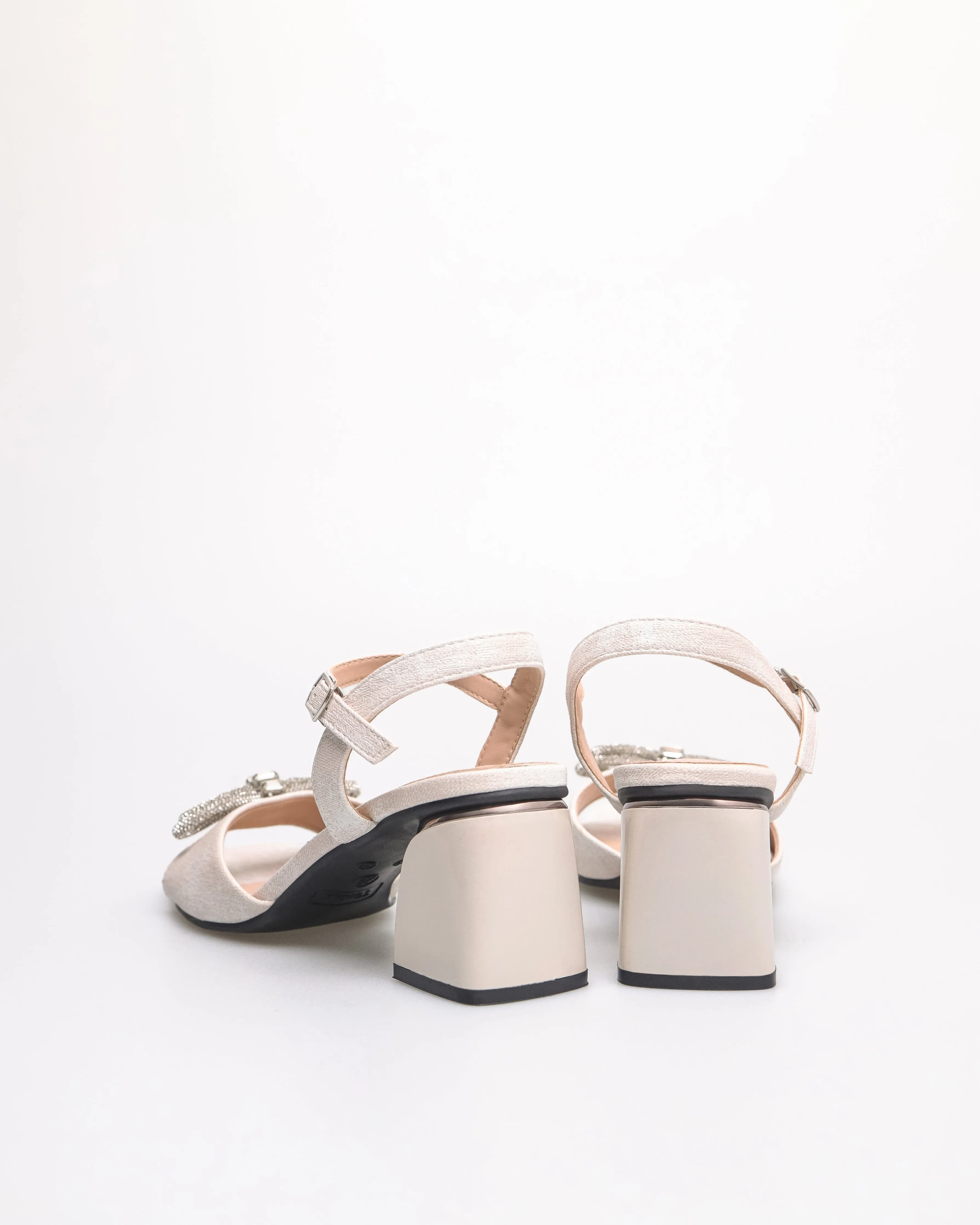 Tomaz NN378 Ladies Crystal Ribbon Heels