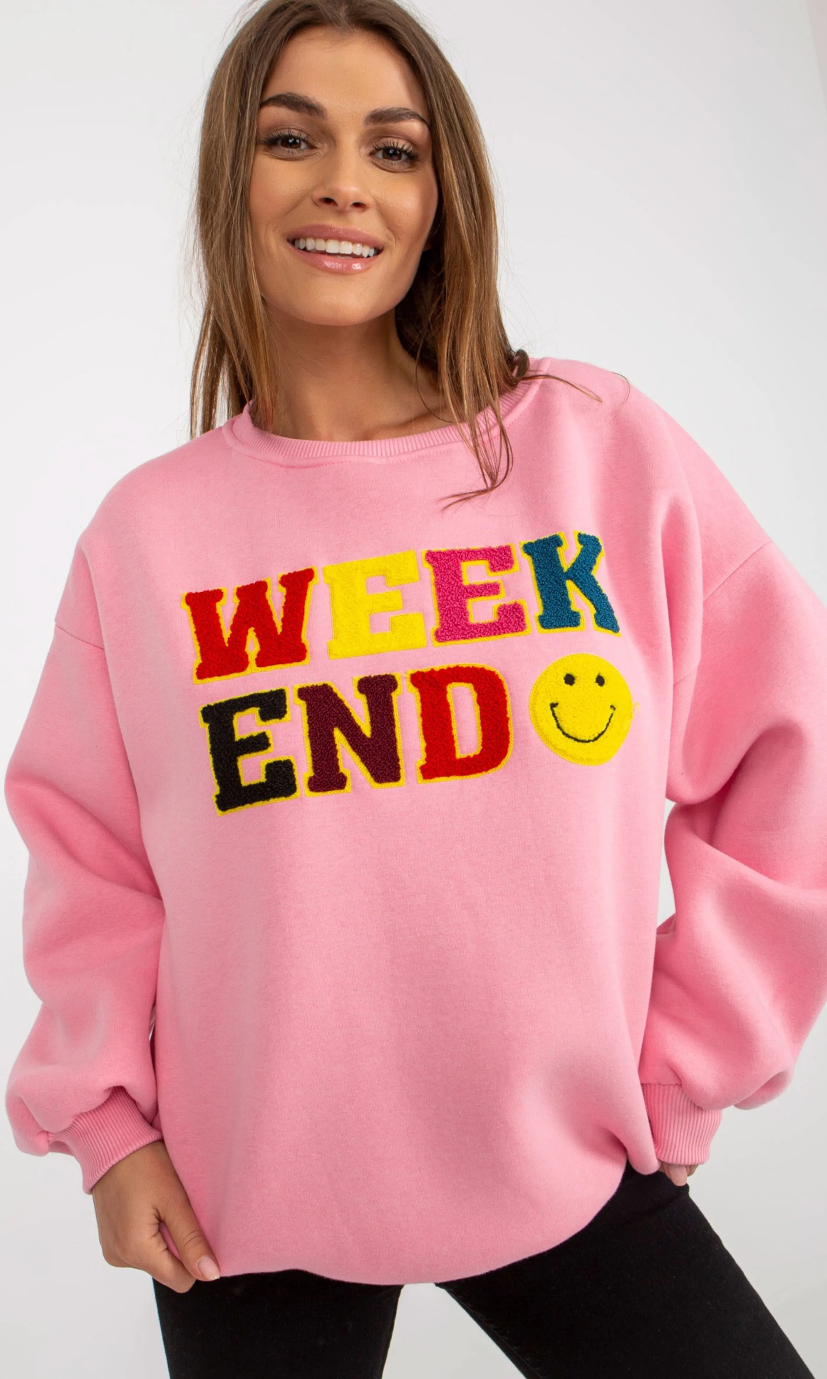 Trui grijs weekend