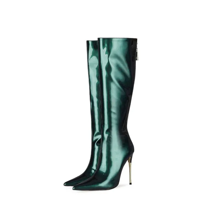 Veltique Elegance Slip-On Boots