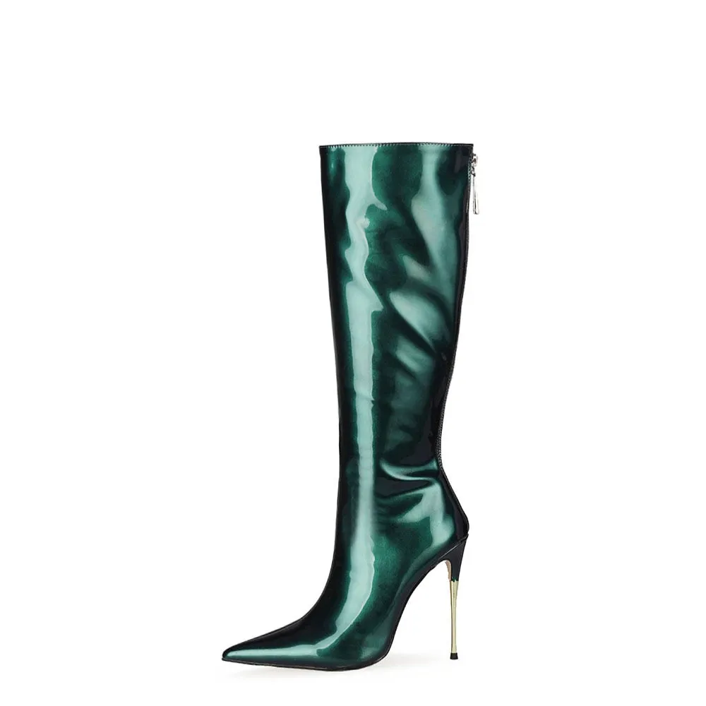 Veltique Elegance Slip-On Boots
