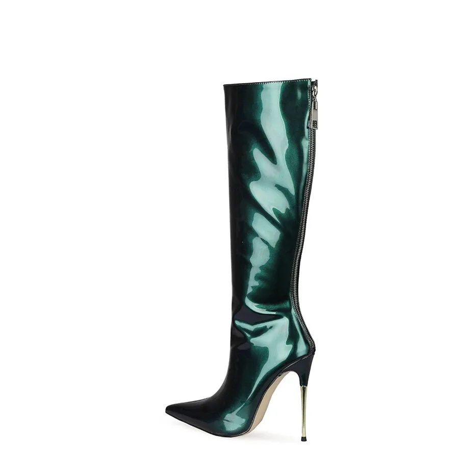 Veltique Elegance Slip-On Boots