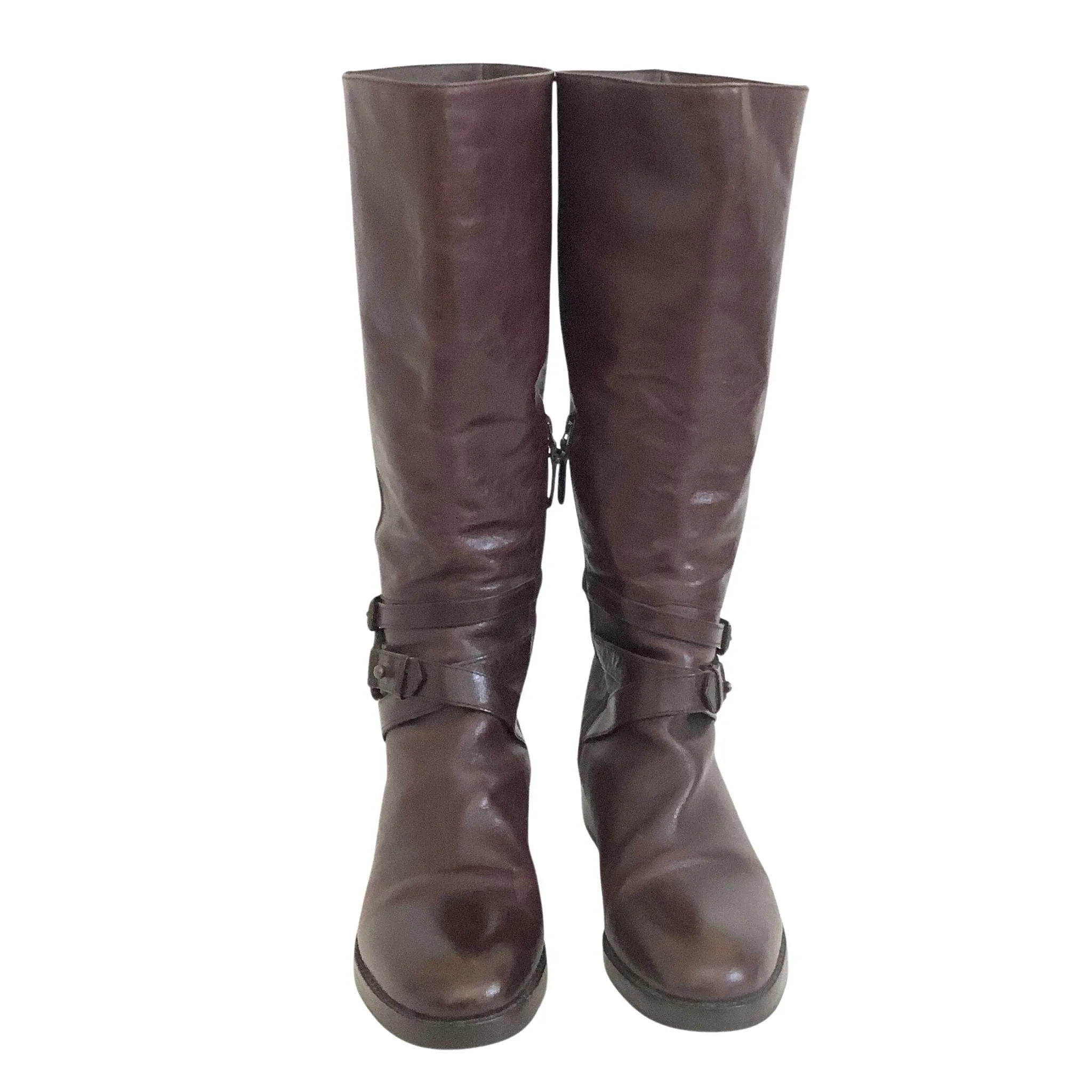 Via Spiga Leather Boots