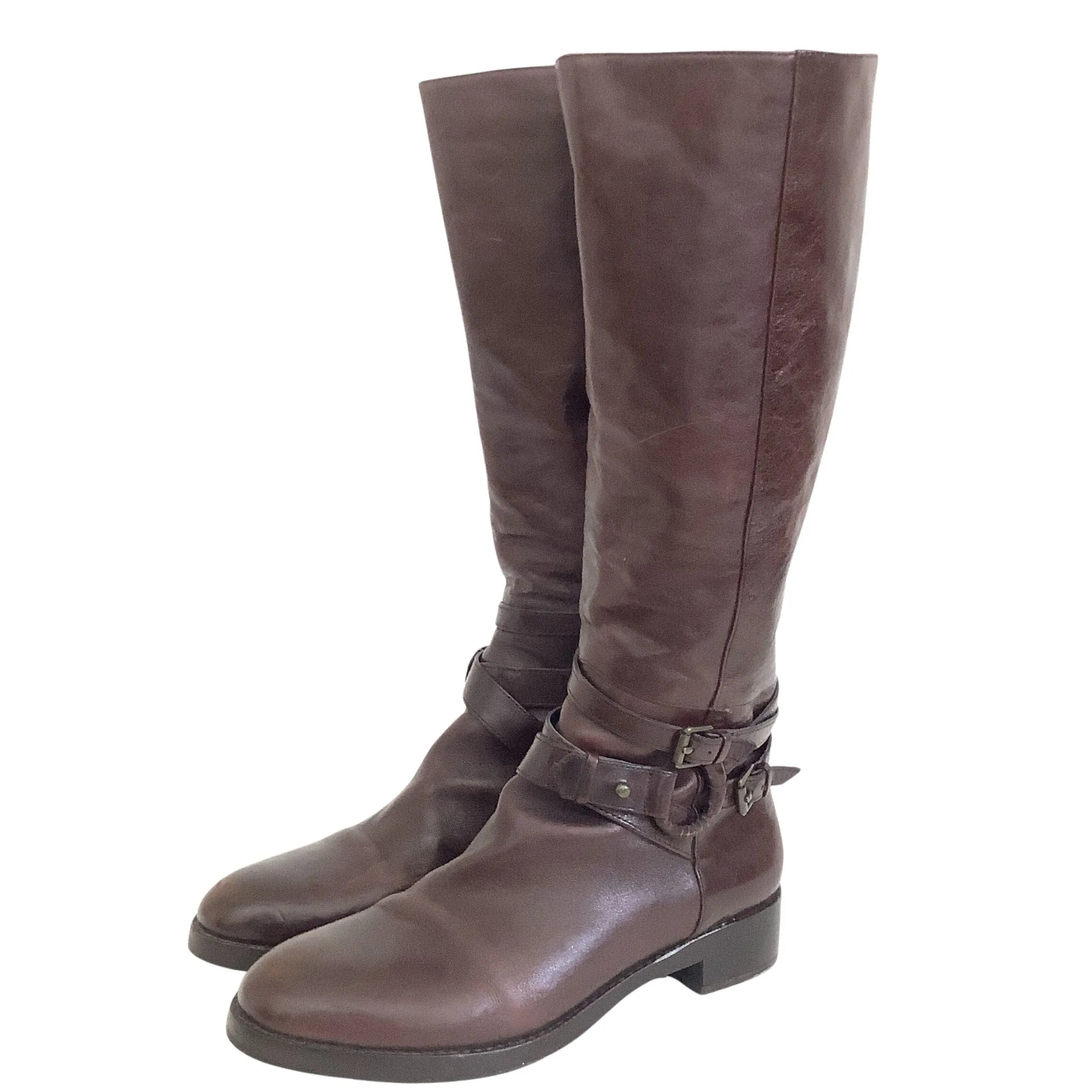 Via Spiga Leather Boots