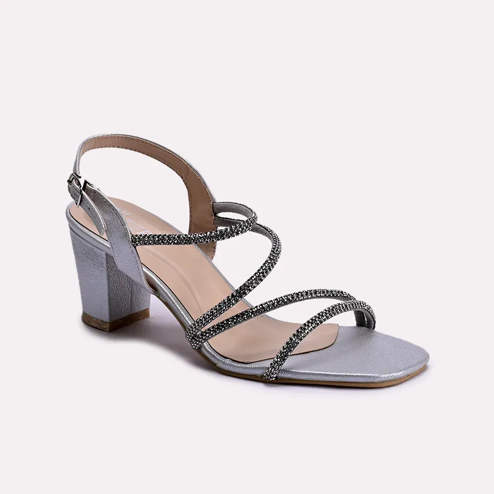Zena Silver Bridal Sandals 0421216