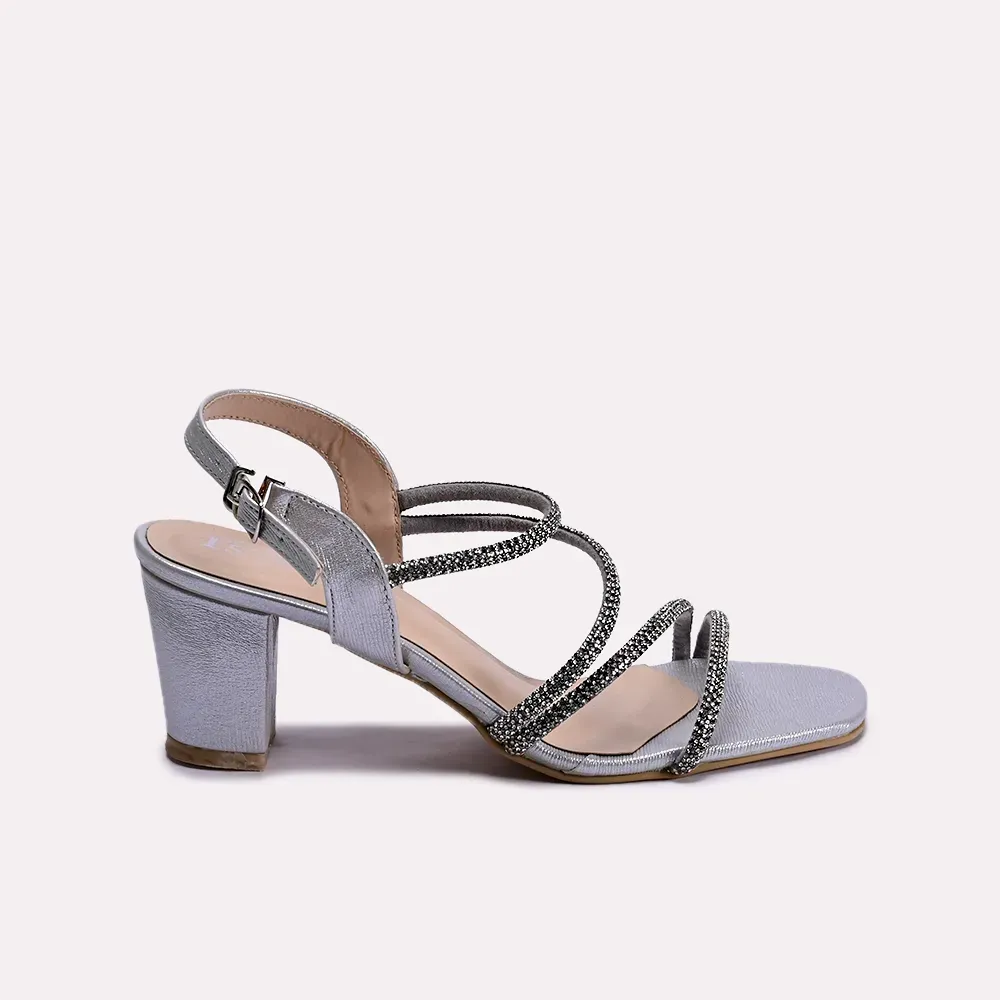 Zena Silver Bridal Sandals 0421216