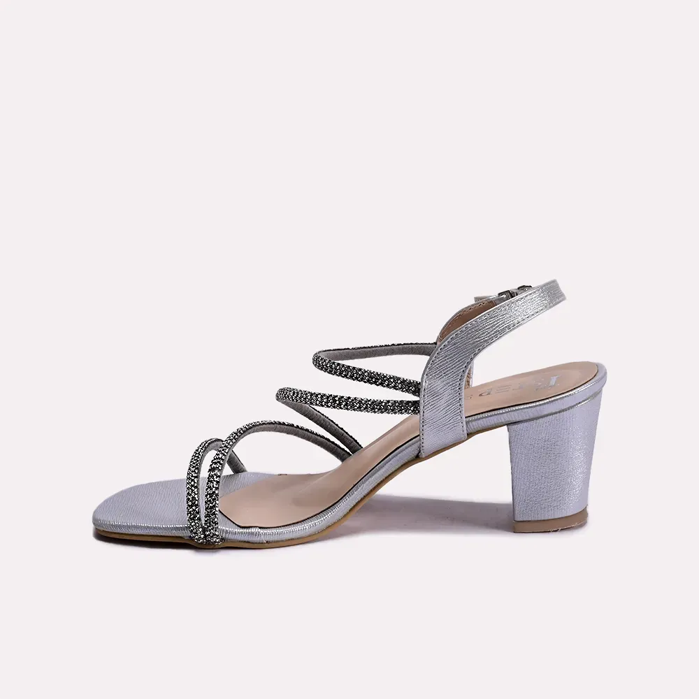 Zena Silver Bridal Sandals 0421216